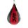 UFC  Poire de vitesse PU 25cm x 18cm, Taille: Taille unique, Couleur: Noir