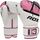 Boxhandschuhe RDX F7 Ego &ndash; Weiss/Rosa &ndash; 10oz, Farbe: Rosa, OZ: 10oz