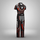 Tenue de Kickboxing Officielle WAKO RDX P1 Rouge M