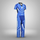 Tenue de Kickboxing Officielle WAKO RDX P1 Bleu 2XL, Taille: 2XL, Couleur: Bleu