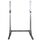 Station rack / cage à squat musculation en acier GladiatorFit | Gris 180 CM