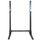 Station rack / cage à squat musculation en acier GladiatorFit | Noir 180 CM
