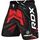 Shorts MMA IMMAF, Taille: 4XL, Couleur: Rouge