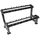 Rack de rangement en acier pour 12 haltères