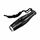 3-tone electronic whistle with strap | Black