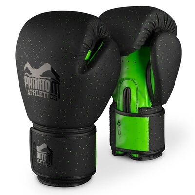 Gants de boxe Galaxy, Couleur: Noir, oz: 10oz