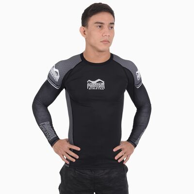 Rashguard Storm Nitro, Taille: L, Couleur: Noir