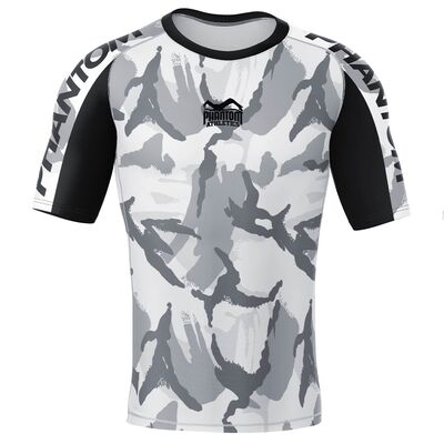 Rashguard Warfare - Whiteout, Taglia: S, Colore: Grigio