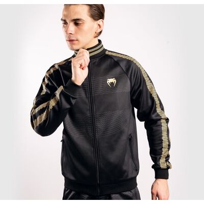 Venum Club 182 Track Jackets - Black/Gold, Colour: Schwarz, Size: S