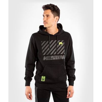 Venum Stripes Hoodie, Colour: Schwarz, Size: M