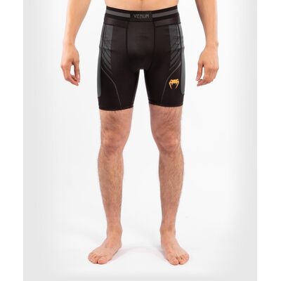 Venum Athletics Vale Tudo Shorts- Black/Gold, Size: S, Colour: Schwarz