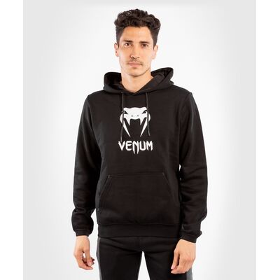 Venum Classic Hoodie, Colour: Schwarz, Size: S