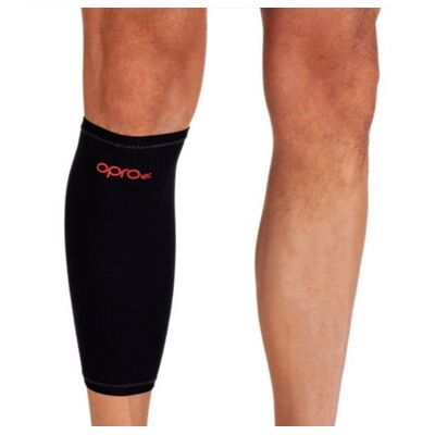 Calf Support OproTec – L, Size: L, Colour: Schwarz