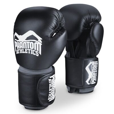 Gants de boxe Elite ATF, Couleur: Noir, oz: 10oz
