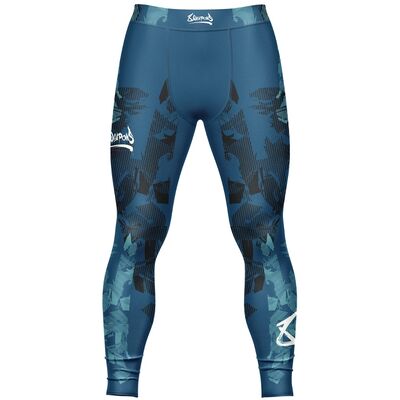 Pantalon de compression Hit 2.0, Taille: M, Couleur: Bleu