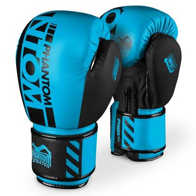 Gants de boxe APEX, Couleur: Bleu, oz: 10oz
