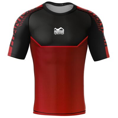 Rashguard EVO Apex, Taille: M, Couleur: Rouge