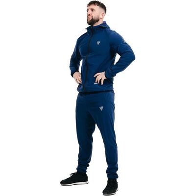 Tenue de Sudation H2 Pour la Perte de Poids, Taille: XXL, Couleur: Bleu