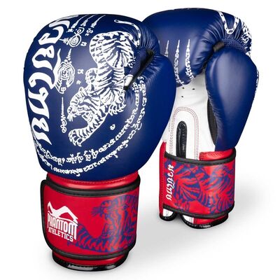 Phantom Gants de Boxe Muay Thai Bleu 10 oz, Couleur: Bleu, oz: 10oz