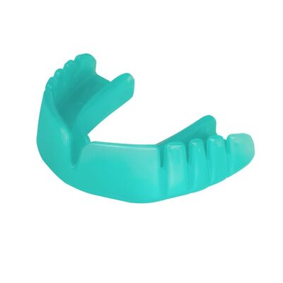 Mouthguard OPRO Snap-Fit Adult – Mint Green Flavoured, Size: One Size, Colour: Bleu Neon