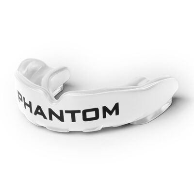 Phantom APEX Dual-Layer Mouthguard White, Size: One Size, Colour: Weiss