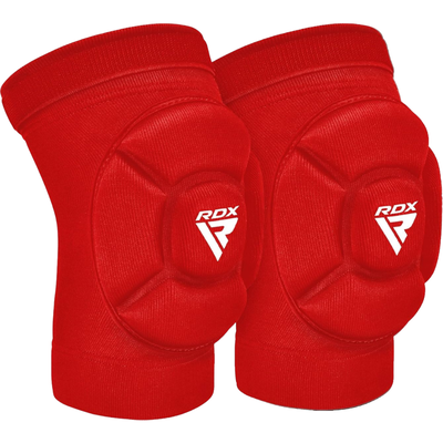 Genouillères MMA, Taille: L, Couleur: Rouge