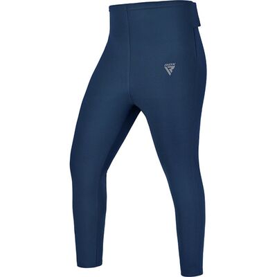 Legging de Sudation Femme, Taille: XL, Couleur: Bleu