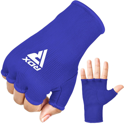 RDX Inner Gloves, Taglia: L, Colore: Blu