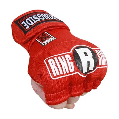 Sous-gants Pro Ringside Rouge L/XL avec rembourrage en gel, Taille: L/XL, Couleur: Rouge