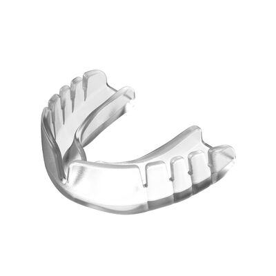Mouthguard OPRO Snap-Fit Junior – Clear, Size: One Size, Colour: Weiss