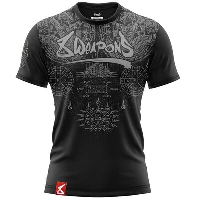 T-Shirt 8 WEAPONS Yantra noir XL, Taille: XL, Couleur: Noir