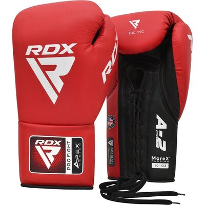 Gants de Boxe RDX Pro Fight APEX A2 Rouge 8 oz, Couleur: Rouge, oz: 8oz