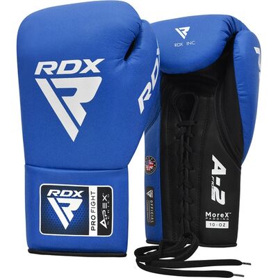 Gants de Boxe RDX Pro Fight APEX A2 Bleu 8 oz, Couleur: Bleu, oz: 8oz