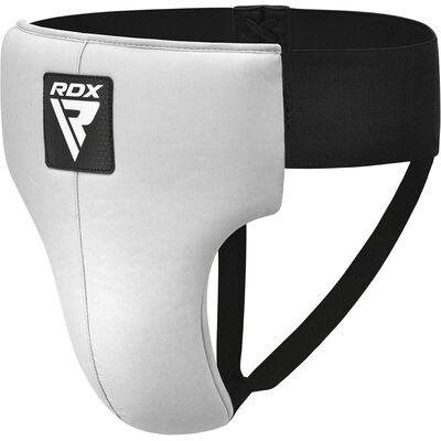 Groin Guard Rex Men White/Black-S, Taglia: S, Colore: Bianco