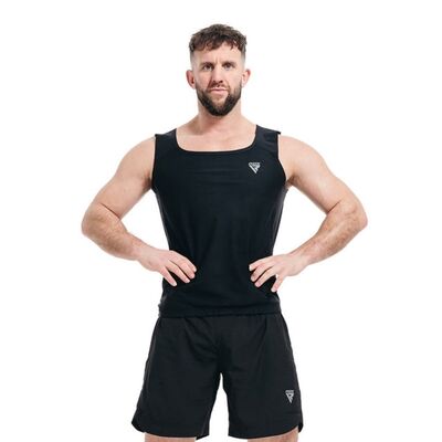 Veste de Sudation Homme Pour la Perte de Poids, Taille: XXL, Couleur: Noir