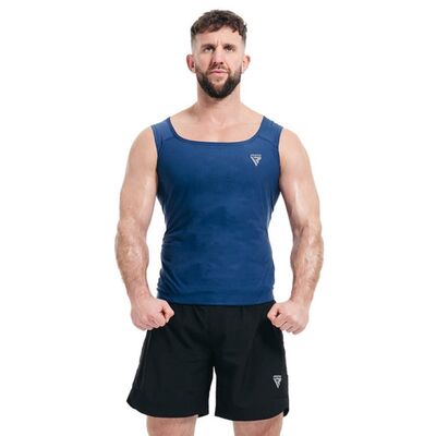 Veste de Sudation Homme Pour la Perte de Poids, Taille: XXL, Couleur: Bleu