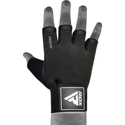 Gants de musculation T2 – Doigts coupés, Taille: XL, Couleur: Noir