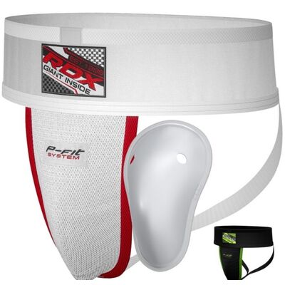 Coquille Supporter Plus, Taille: S, Couleur: Blanc