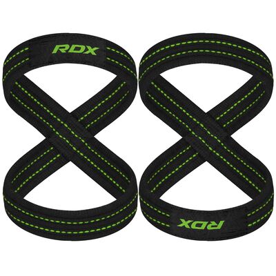 RDX Gym Lifting Cotton Straps, Size: L, Colour: Green