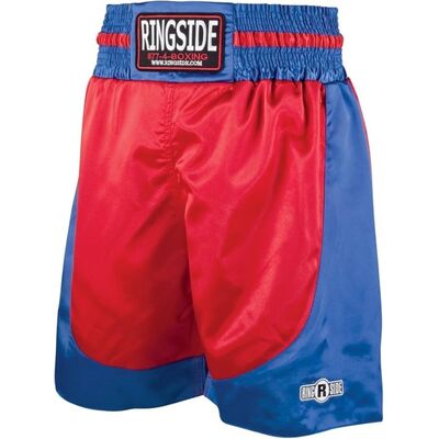 Ringside Pro Boxing Trunks, Size: M, Colour: Rot