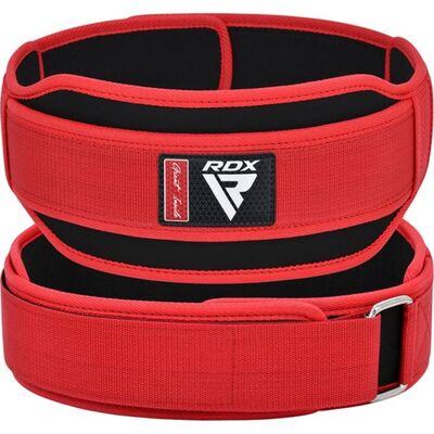 Ceinture de musculation RX5, Taille: L, Couleur: Rouge