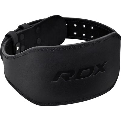 Ceinture de Musculation Cuir, Taille: L, Couleur: Noir