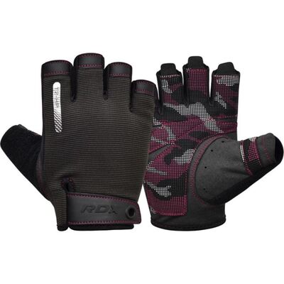 Gants de musculation T2 – Doigts coupés, Taille: L, Couleur: Rose