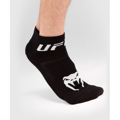 UFC Authentic Fight Week unisex Performance Sock set of 2, Colour: Schwarz, Size (Shoes): 37-39