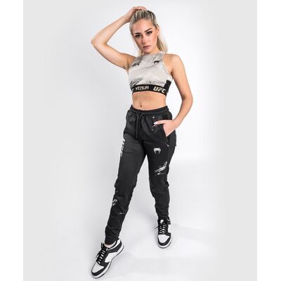 Pantalon de jogging UFC Authentic Fight Week 2.0, Taille: L, Couleur: Blanc