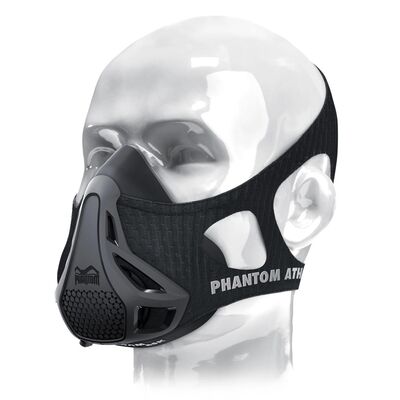 Masque d’entraînement Phantom – Noir – M, Taille: M, Couleur: Noir