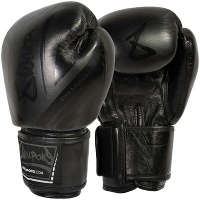 Guanti da boxe 8 WEAPONS – Nero opaco – 12 Oz – Shift, Colore: Nero, OZ: 12oz