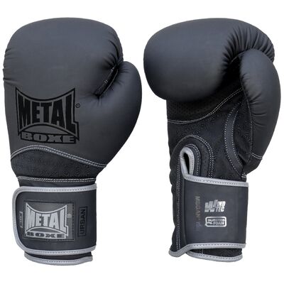 Gants de boxe Metal Boxe Urban 8 oz, Couleur: Noir, oz: 8oz