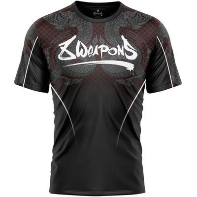 T-shirt fonctionnel, Naga Yant, Taille: S, Couleur: Noir