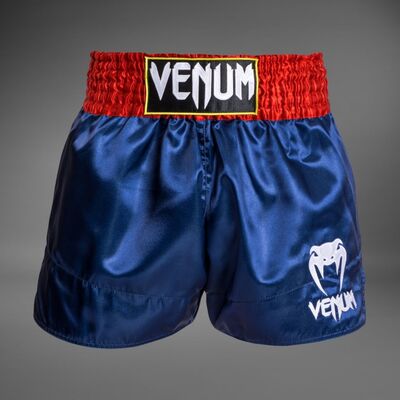 Venum Classic Muay Thai Shorts Blue/Red XXL, Size: XXL, Colour: Blue